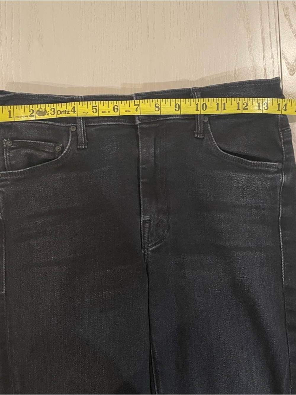 MOTHER The Weekender Mid Rise Flare Jeans 1585-965 in Deep End - Size 28 - Picture 6 of 10
